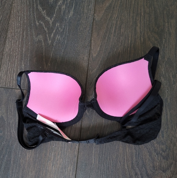 VS Pink Push-Up Bra 32A (BLACK ONLY) - Picture 9 of 12